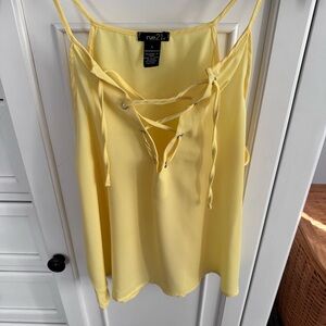 Rue21 Lemon Yellow Camisole Top